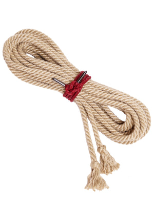 BONDAGE ROPE WITH FINISHED ENDS *NATURAL