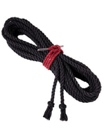 BONDAGE ROPE WITH FINISHED ENDS *BLACK